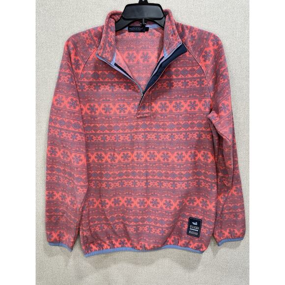 Southern Marsh Fleece Sweater Pullover 1/4 Zip Blue Size XS Adult Mens - Picture 1 of 11